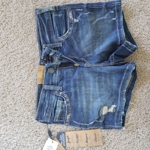 Silver, size 29, jean shorts